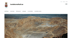 Desktop Screenshot of lundskonsthall.se